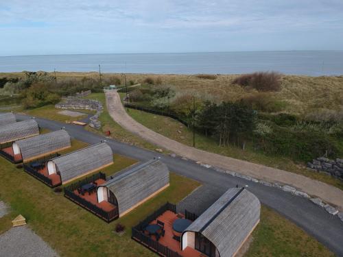 A szálláshely kívülről, Ffrith Park hotel pods in Prestatyn