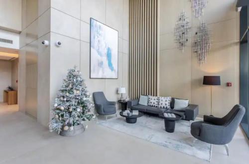 Luxury apartment in Sobha Hartland Waves near Dubai mall and Burj Khalifa in Nad Al Sheba