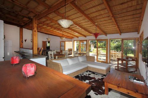 共用Lounge/電視區, Posada Yaguane in 拉帕洛馬