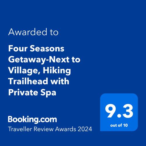 Four Seasons Getaway-Private Hot Spa, Next to Village and Free Snow Play Area with King Bed! in Big Bear Lake, USA