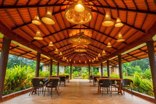 Restorāns, The parijat cottages in Dandeli
