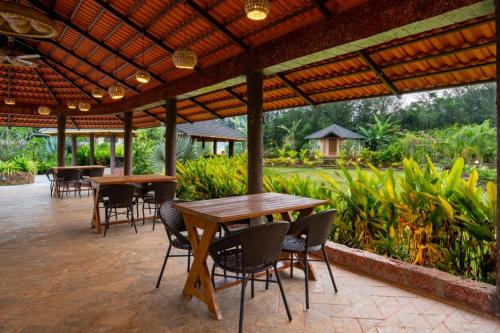 Restorāns, The parijat cottages in Dandeli