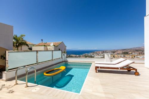 Ocean View Heated Pool Villa - Costa Adeje