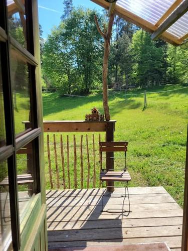 Holzhütte allein am Waldrand (Holzhutte allein am Waldrand) in Saldenburg