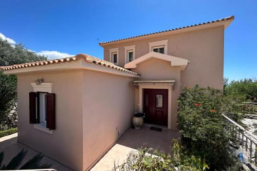 Exterior view, Villa Ionion Pelagos - infinity pool with magnificent sea views! in Vlachata