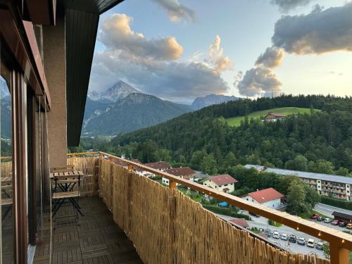 View, Flow Living I 118qm Design Maisonette mit Watzmannblick I Pool in Berchtesgaden