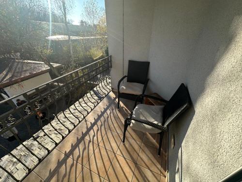 Erkély/terasz, Apartment im Schlössl (Apartment im Schlossl) in Ragnitz
