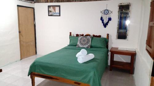 1 double bed
