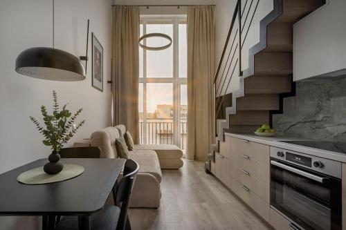 Brand New 58 Loft with Free Parking — other in Geležinio Vilko gatvė 57A, Vilnius, 08217, Lithuania