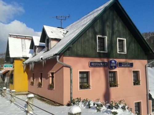 Viesnīcas āriene, Pension Lipa in Horni Marsova