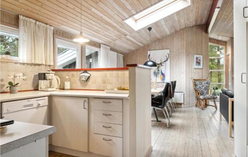 Kitchen, Holiday Home Harestien Brovst in Brovst