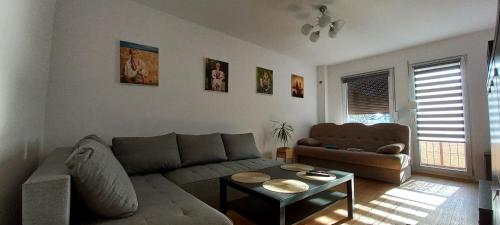 Apartament JUKI, obok Katowice Wynajem na doby, krótkoterminowy, 2 pokoje balkon, 50m2,- po kapitalnym remoncie 2-ga sypialnia jest częścią salonu blisko Centrum Leczenia Oparzeń 2,5 km
