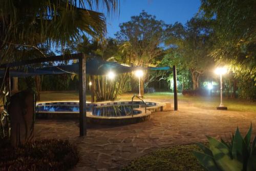 Swimming pool, Hotel Restaurant Paraiso in Villarrica