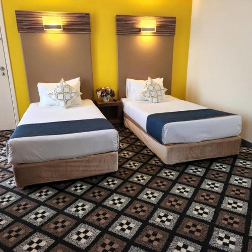 Chambre avec 2 lits, deluxe, premier, vue sur la rivière