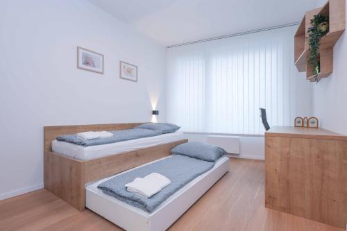 Skypark Tower 3-2 bedroom luxe apartment with free parking, Bratislava (fotografie 7)