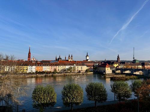 Wohnung nähe alte Mainbrücke in Würzburg, Deutschland
