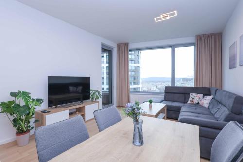 Sky Park Tower 3, free parking and beautiful views, Bratislava (photo 6)