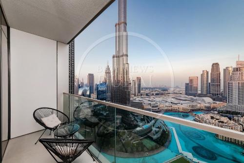 Prime Burj Khalifa&Fountain Views 2 Bdr Apartment, Dubaj