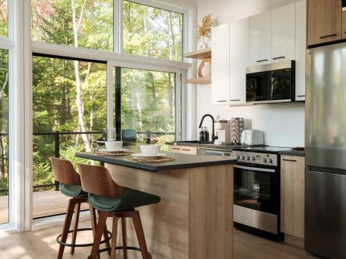 Chalet MonVue - Serenity in the Heart of Nature in 聖阿爾方斯 • 羅德里格斯 (QC)
