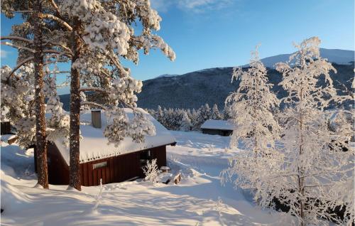 外部景觀, Holiday Home Heidal Bakketun in 黑達爾