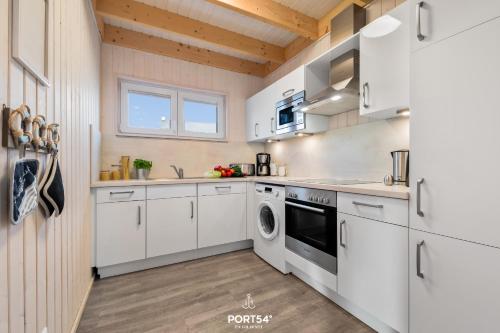 Cocina, Ferienhaus Huus Lee Olpenitz in Olpenitz
