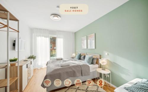 Sali Homes R3 - Cozy Retreat by Roter Main River in Bayreuth, Deutschland
