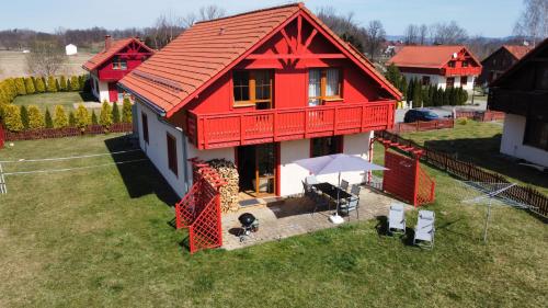 Villa Leika - Panoramablick am Riesengebirge