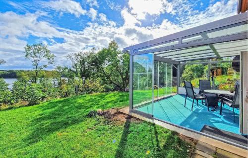 A szálláshely kívülről, Ferienhaus Woldzegarten in Leizen