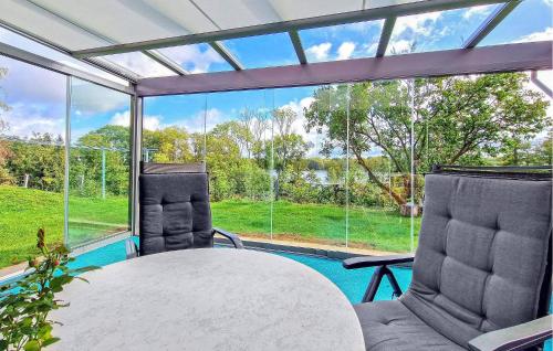 A szálláshely kívülről, Ferienhaus Woldzegarten in Leizen