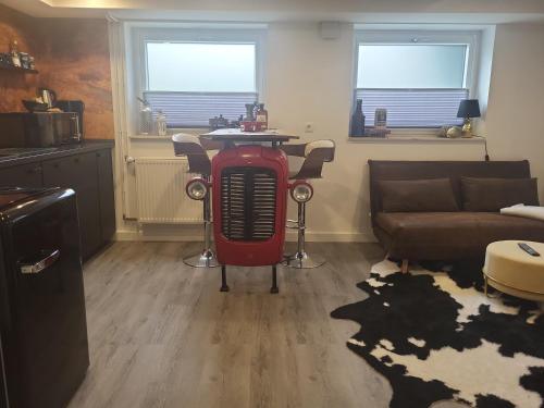 Appartement Buhl, zentral und ruhig, Soutterain 4.7km von Steinmauerweg entfernt