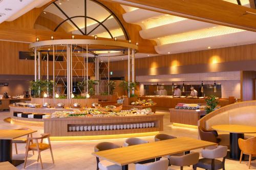 Restaurant, Ooedo Onsen Monogatari Premium Hotel Sokan in Matsushima