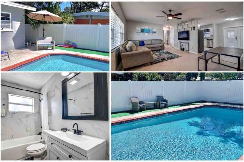 Heated Pool 5 Min To Beautiful Beaches in St Petersburg, USA