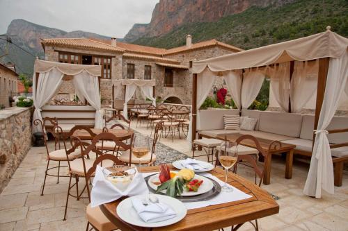 Erkély/terasz, Archontiko Hatzipanayioti in Leonidion