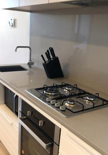 Cozy 1 Bedroom Apt Parkside Pool Gym Parking close CBD in Parkville
