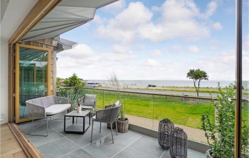 ระเบียง/ชานเรือน, 2 Bedroom Cozy Apartment In Kerteminde in เคอร์เทอมินเดอ