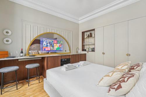 Modern apartment - 2P - Parc Monceau, Paris