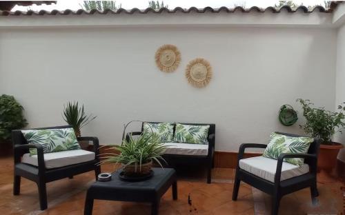 Erkély/terasz, Casa Rural La Gospa in Urda