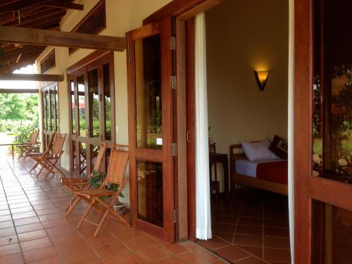 Балкон/терраса, Green Plateau Lodge in Банлунг