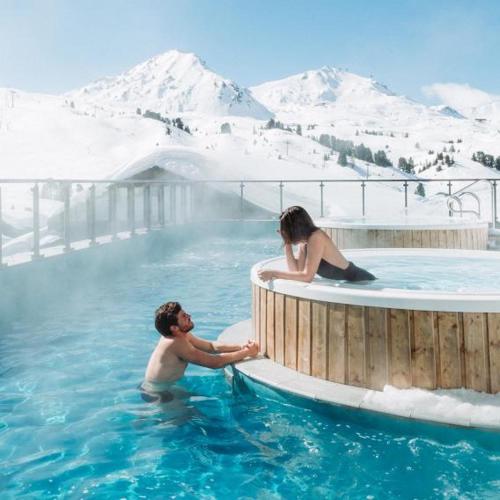 L'Edelweiss, 2050m La Plagne, F2 Haut de gamme in La Plagne
