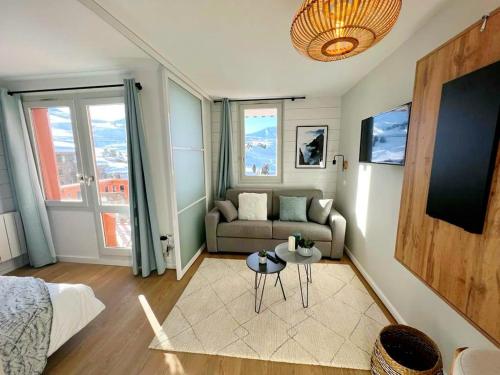 L'Edelweiss, 2050m La Plagne, F2 Haut de gamme in La Plagne