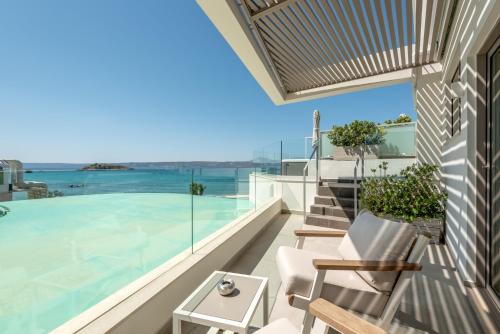 Balcony/terrace, Aloe Boutique Hotel & Suites in Vamos