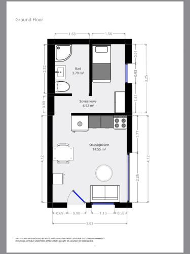 Studio apartment - Tap to explore photos