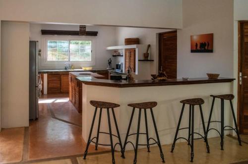 厨房, Villa Oasis in 新蒂安