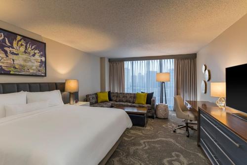 Deluxe, Guest room, 1 King, High floor