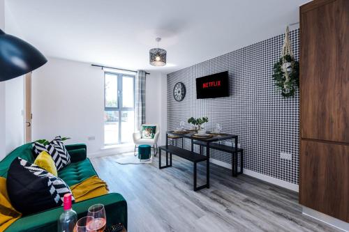 Rest&Recharge at Waterway House (4 Bedrooms, 7 Beds, 2 Bathrooms, Free parking), Mánchester (foto 8)