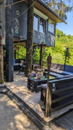 tree house in Visoko