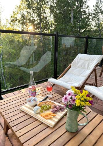Chalet Komorebi with spa - Meli 1 in 聖阿爾方斯 • 羅德里格斯 (QC)