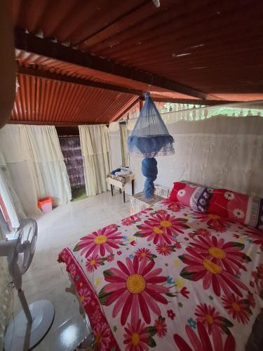 1 double bed