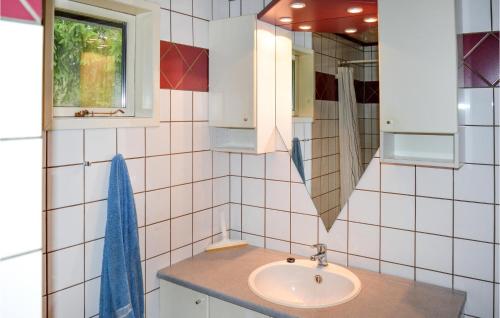 Vannas istaba, Holiday Home Nordvestvej in Hals