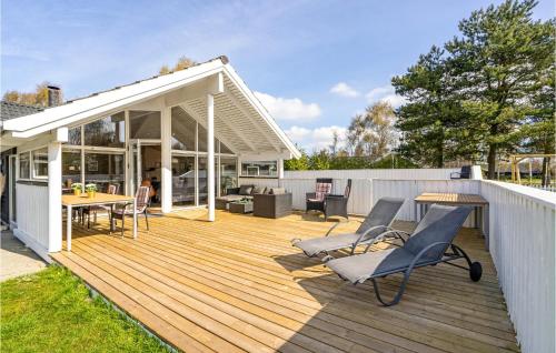 A szálláshely kívülről, Beautiful Home In Væggerløse With Sauna in Idestrup